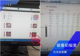 金屬烤漆用鋁銀漿色差儀檢測(cè).jpg