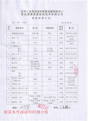 銀箭水性漆涂料檢測(cè)合格.jpg